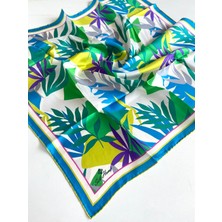 Silk Home Tivil Saf Ipek 11406-14 Yeşil Karışık Desen