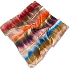 Az Hatalı Polyester La Boutique Pudra Karma Desen Eşarp 1852 - 01  34536