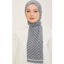 Armine Trend Defne Şal 5761 - 06 Gri - Beyaz
