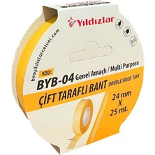 Yıldızlar Byb-04 Çift Taraflı Bant 24X25M