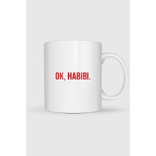 Bahriyeli Collection  Ok Habibi Tasarımlı Kupa Bardak