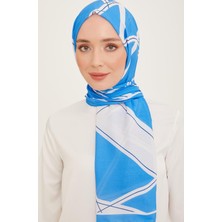 Armine Trend Şal 10003 - 08 Mavi