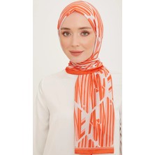 Armine Trend Turuncu Karma Desen 10005 - 15