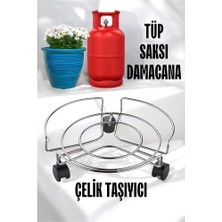 Aspata Store Bx Saksı Tüp Damacana Altlığı Tekerlekli Taşıyıcı