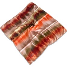Az Hatalı Polyester La Boutique Pudra Karma Desen Eşarp 1852 - 01  34532