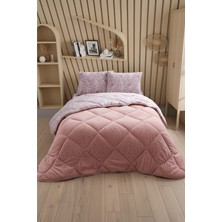 Formeya Nordelle Battal Boy Lüx Wellsoft Yorgan Çift Taraflı - 2 Adet Yastık Kılıflı Yorgan Seti 215x235 cm