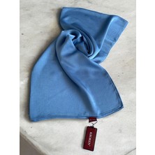Kroren Jan Jan Kot Mavisi Düz Renk Şal 7301-177