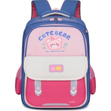 Korrol Ilkokul Öğrencileri Omuzlarında Sırt Çantaları Kız ve Erkek Okul Çantaları (Yurt Dışından)