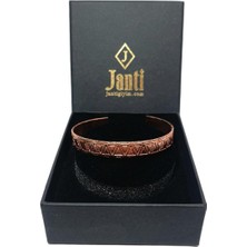 JTAW25BLK1627 Bakır Model 1627 Garantili Hediye Kutulu Janti Bileklik