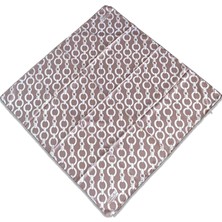 Az Hatalı Polyester La Boutique Vizon Zincir Desen Eşarp 1809 - 04  34778