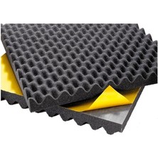 Akustik Yumurta Sünger Yapışkanlı 50 Dns 30MM 100X100 cm