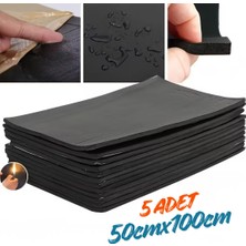 Araç Oto Kaput Kapı Taban Davlumbaz Ses Yalıtım Malzemesi 6mm Kauçuk 50CMX100CM 5ADET