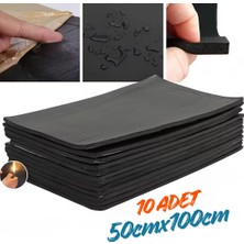 Araç Oto Kaput Kapı Taban Davlumbaz Ses Yalıtım Malzemesi 9mm Kauçuk 50CMX100CM 10ADET