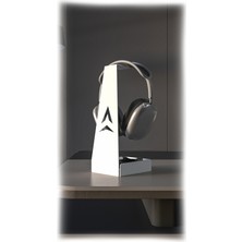 Alfams by Fmsa Metal Kulaklık Standı Hazneli – Kulaküstü Kulaklık Askılığı Masaüstü Düzenleyici Organizer