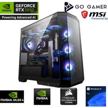 Go Gamer GA1385P AMD Ryzen 9 7900 / 64GB DDR5 6000Mhz / 2TB NVMe m.2 SSD / RTX5050 8GB / 240mm Sıvı Soğutma / AMD Gaming Paket