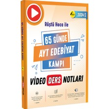 Tonguç Akademi 65 Günde Ayt Edebiyat Video Ders Kitabı 12. Sınıf Sınav Bilgisi ile Ciltli