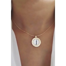 Liveyn Design Ince Zincirli Harf Kolye I Harfi