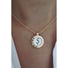 Liveyn Design Ince Zincirli Harf Kolye Ş Harfi