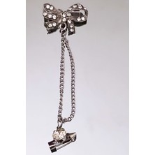 Liveyn Design Zirkon Taşlı Sallantılı Broş