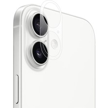 Nezih Case Apple iPhone 17 Uyumlu Mat Tam Kaplayan Kamera Lens Koruyucu