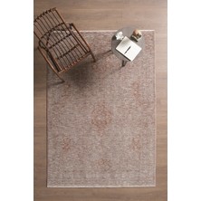 Venucci Home & Living Olivia Premium Bambu Polyester Oturma Odası Salon Yatak Odası Halısı Eskitme Vintage Halı