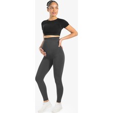 Cervus Bloomar Kadın Seamless Hamile Tayt – Karın Destekli, Esnek ve Dikişsiz Hamile Legging