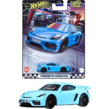 Hot Wheels Boulevard Premium Araçlar GJT68 - HRT71 Porsche 718 Cayman Gt4