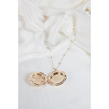 Liveyn Design Resim Konabilen Kapaklı Uçlu Kolye