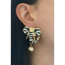 Liveyn Design Özel Tasarım Fil Küpe
