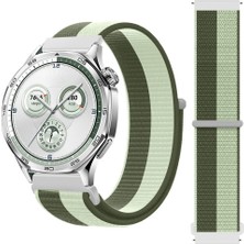 Sneezy Huawei Watch Gt5 46MM Gt4 46MM Ile Uyumlu Ayarlanabilir Cırt Cırtlı Yumuşak Spor Kumaş Örgü Kordon