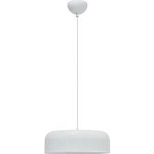 Enza Home Kalinsta Sarkıt, Metal Başlıklı - Beyaz