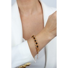 Liveyn Design Kontras Renk Zincir Bileklik