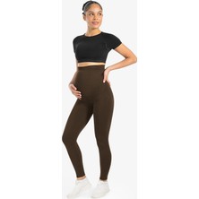 Cervus Bloomar Kadın Seamless Hamile Tayt – Karın Destekli, Esnek ve Dikişsiz Hamile Legging