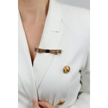Liveyn Design Fiyonk Şeklinde Metal Broş
