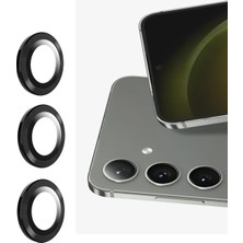 Nezih Case Samsung Galaxy S25 Fe Uyumlu Lansman Profesyonel Lens Koruyucu