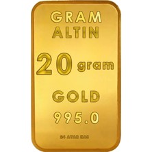 Kızılay Kuyumcusu 20 Gram Has Altın
