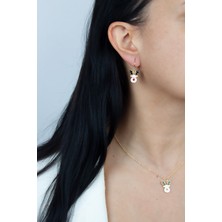 Liveyn Design Yılbaşı Temalı Kolye Küpe Set