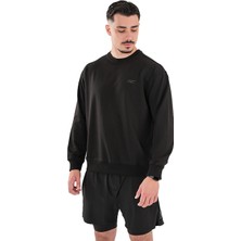 Musclecloth Basic Sweatshirt Siyah
