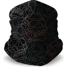 Musclecloth Çok Amaçlı Boyunluk Skull