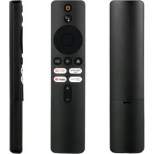 Parmis Xiaomi Uyumlu Mi Box 4s 4K / Mi Tv Stick Netflix Prime Video Youtube Ses Komutlu Kumanda