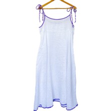 Perky Moth %100 Pamuk Müslin Nefes Alır Kadın Askılı Yazlık Gecelik Elbise Pijama – Rahat, Şık ve Çok Amaçlı