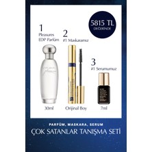 Estee Lauder Tanışma Seti - Pleasures EDP Parfüm 30ml, Maskara 8ml, Advanced Night Repair Serum 7ml