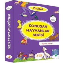 Yuva Yayınları Konuşan Hayvanlar Serisi 1. Sınıf Renkli Heceli 10