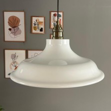 Bamyum Bergo Beyaz Lale Başlık Avize Salon Oturma Odası Yatak Odası Sarkıt Modeli