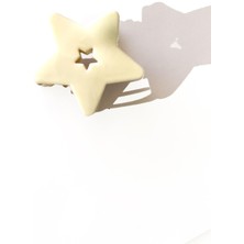 New Obsessions Lüks Metal Asetat Yıldız Mandal Toka