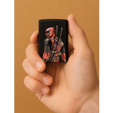 Nurdic Özel Tasarım Şık ve Dayanıklı Uv Desenli Baskılı Benzinli Metal Çakmak Pooldead