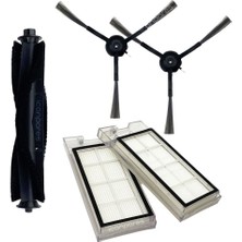 Parmis Roidmi ile Uyumlu SDJ01RM Robot Vacuum And Mop Cleaner Süpürge 5li Yedek Parça Set