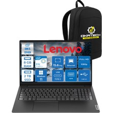Lenovo V15 G4 Intel I5 -13420H 8 GB Ddr4 2 Tb Nvm SSD 15.6 ” Fhd WİN11PRO Notebook + Okatech Çanta