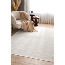 Lumina Krem Tozumaz Salon Koridor Balkon Teras Bahçe Oturma Odası Halısı 51376A