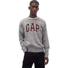 Gap Relaxed Gap Logo Intarsia Sweatshirt - 789791